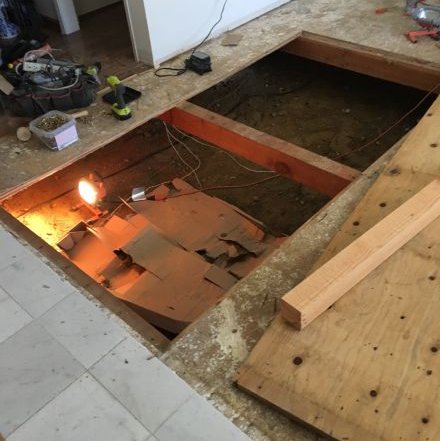 Remodeling at Bay Area Custom Floors, Pittsburg, CA