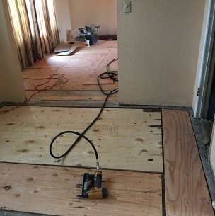 Subfloor Installations at Bay area custom flooring